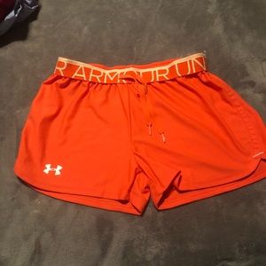 Under armour running shorts